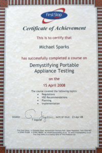 PAT - Certificate 