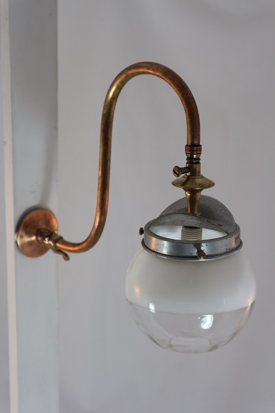 Swan Neck Gas Wall Light - The Light House