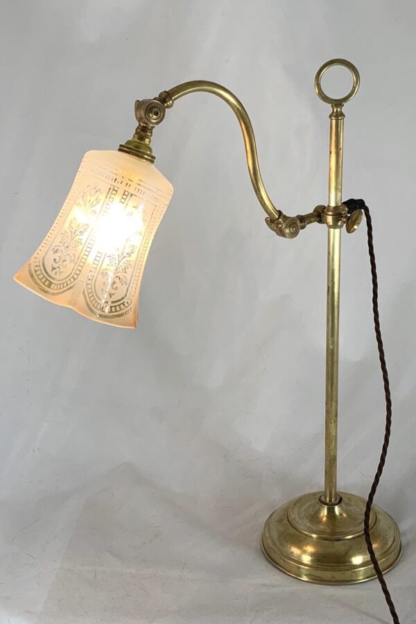 Brass Swivel Lamp